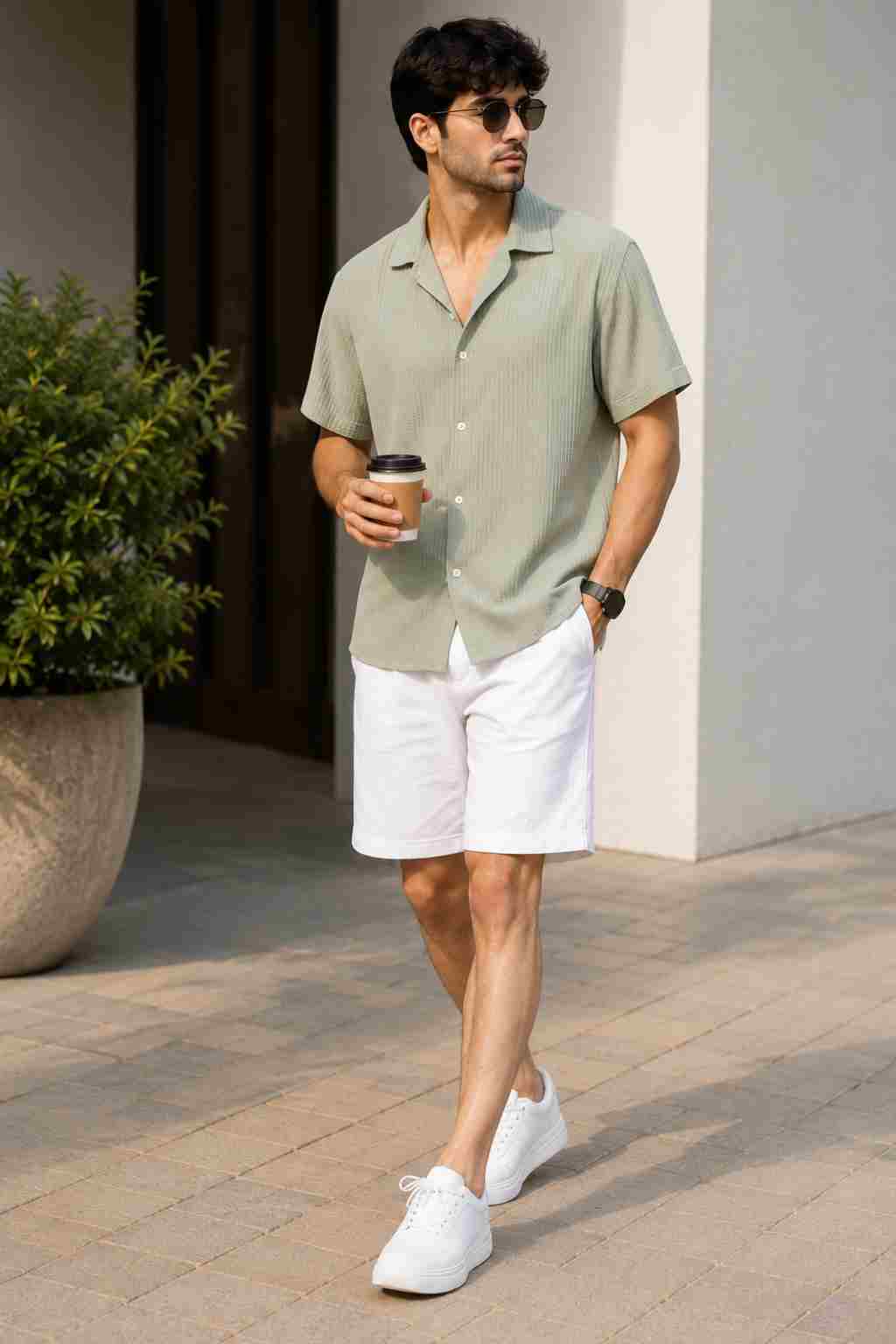 Pistachio Summer Men Look 1