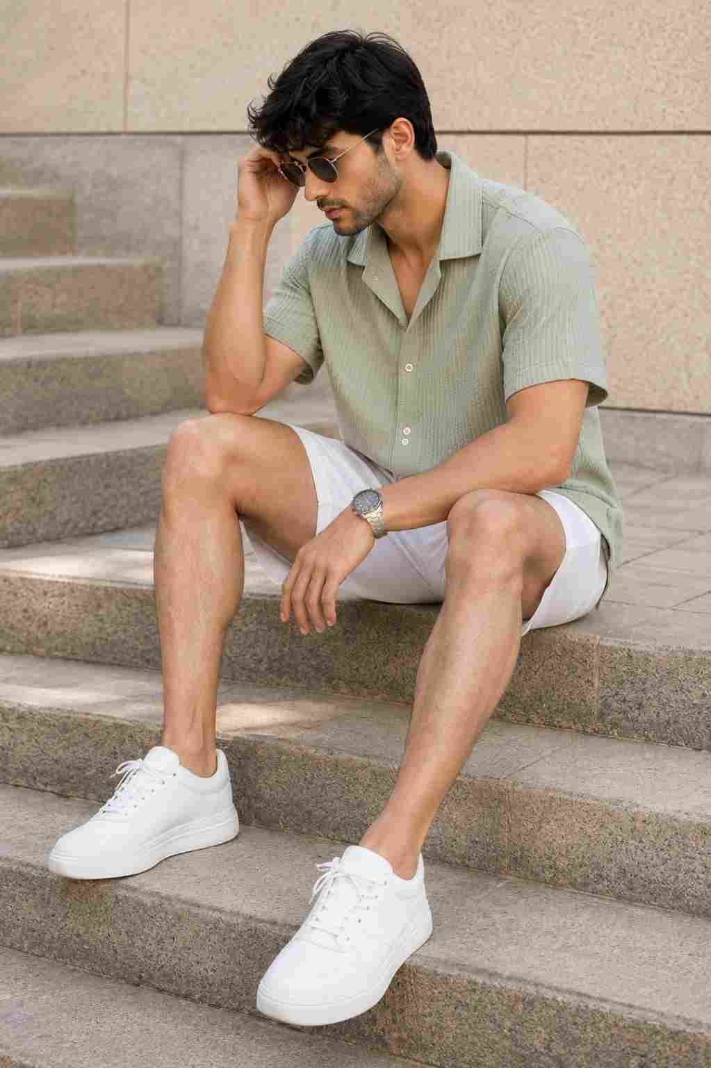 Pistachio Summer Men Look 3